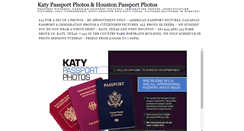 Desktop Screenshot of katypassportphotos.com